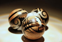 Load image into Gallery viewer, Navajo Made Handpainted Clay Ornaments - Chizh For Cheii
